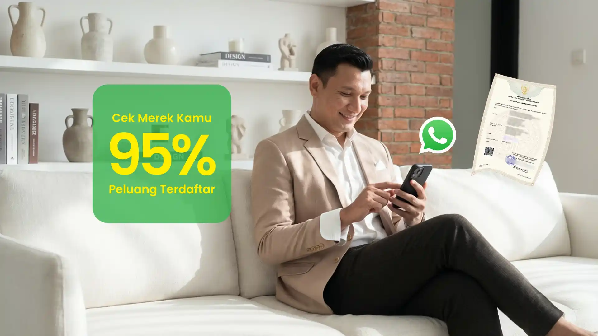 Ilustrasi Cek nama merek & kelas usaha